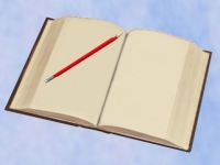 Picture of an open book.